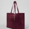 Bolsos tote «Alo Tranquility» - Ante burdeos