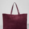 Bolsos tote «Alo Tranquility» - Ante burdeos