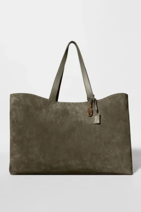 Bolsos tote «Alo Tranquility» – Ante «Olive Tree»