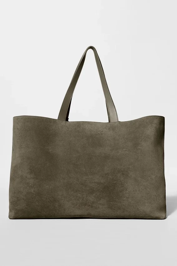 Bolsos tote «Alo Tranquility» - Ante «Olive Tree»