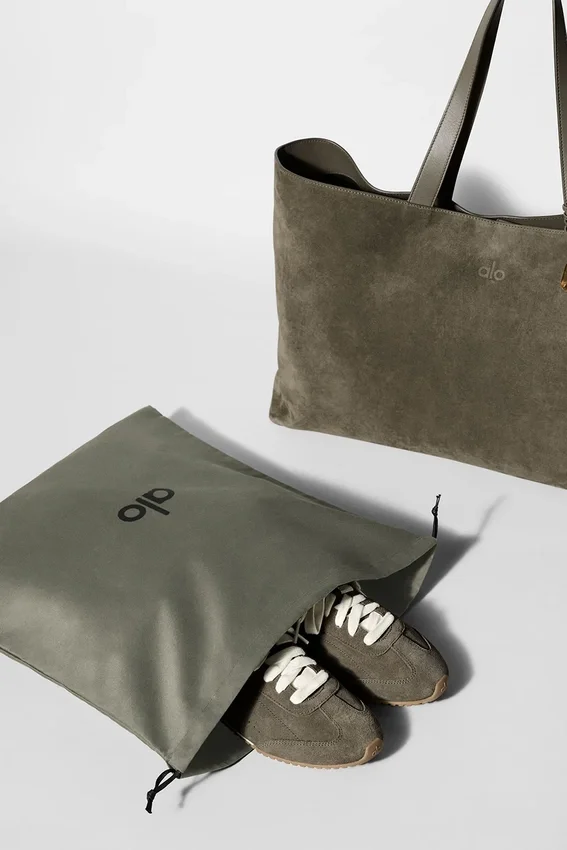 Bolsos tote «Alo Tranquility» - Ante «Olive Tree»