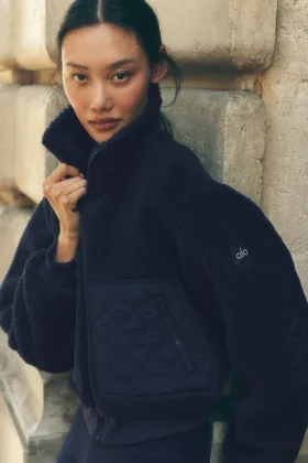 Bomber Sherpa Edge - Azul marino