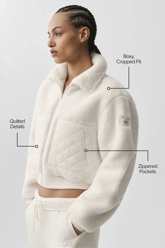 Bomber Sherpa Edge - Marfil