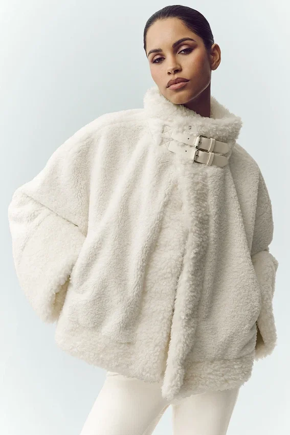 Bomber Sherpa Fireside - Marfil