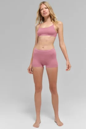 Braguitas tipo boyshort Sheer Glow - Rosa silvestre