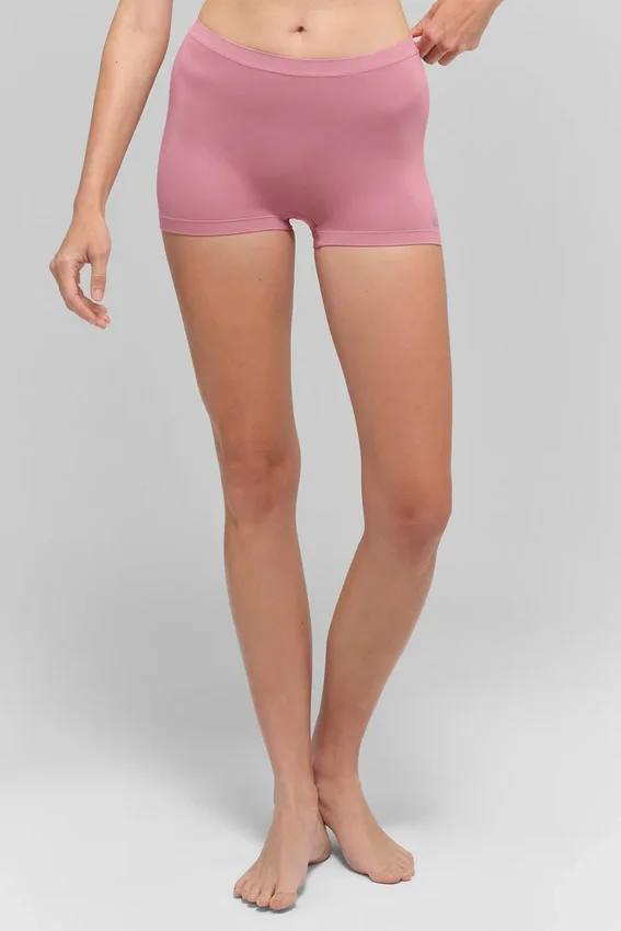 Braguitas tipo boyshort Sheer Glow - Rosa silvestre