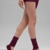 Calcetines con tiras Siren Grip para mujer - Burdeos