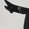Calcetines de barra «Throwback» para mujer - Negro/Blanco
