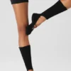 Calcetines de tiras Siren Grip para mujer - Negro