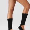 Calcetines de tiras Siren Grip para mujer - Negro