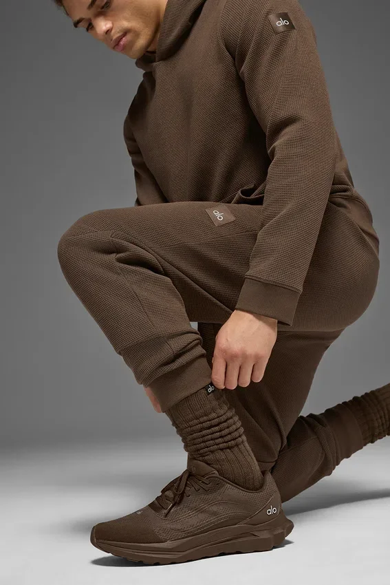 Calcetines fruncidos unisex - Espresso