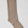 Calcetines fruncidos unisex - Gravel