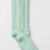 Calcetines fruncidos unisex - Menta