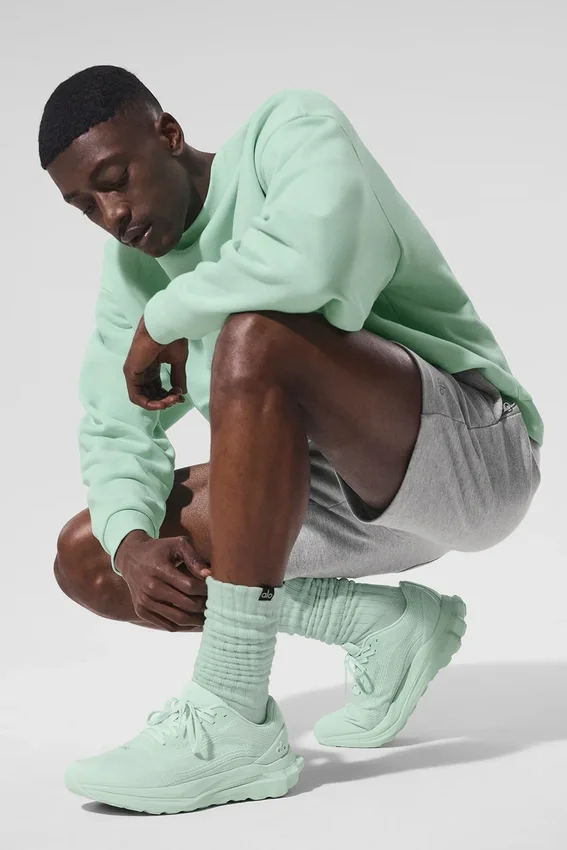 Calcetines fruncidos unisex - Menta