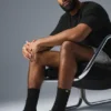 Calcetines fruncidos unisex - Negro