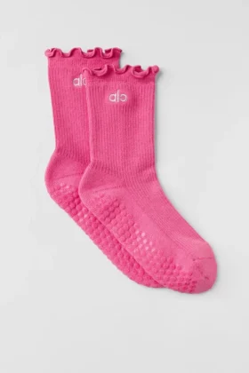 Calcetines Lettuce Edge Grip - Rosa Paraíso
