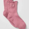 Calcetines Lettuce Edge para mujer - Rosa silvestre
