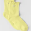Calcetines «Lettuce Edge» para mujer - Sunshine