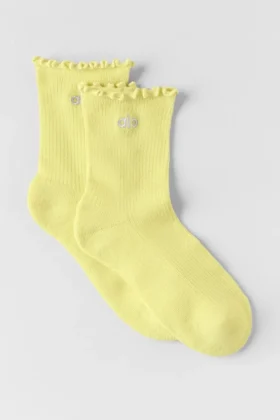 Calcetines «Lettuce Edge» para mujer - Sunshine