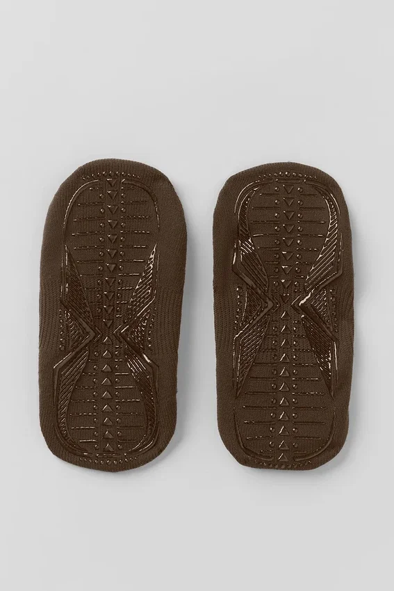 Calcetines Pivot Barre para mujer - Espresso