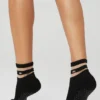Calcetines Pulse Grip para mujer - Negro
