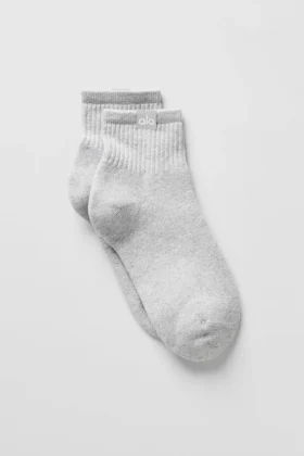 Calcetines Quarter Crew Street - Gris jaspeado deportivo