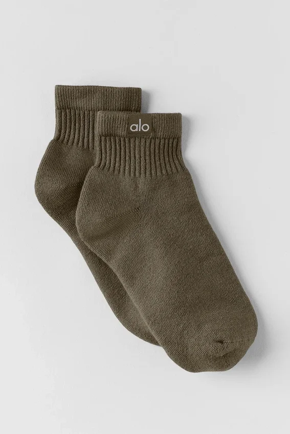 Calcetines Quarter Crew Street - Olivo