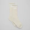 Calcetines retro unisex - Hueso/Blanco