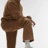 Calcetines unisex de caña media estilo retro - Blanco/Marrón Sun Kissed