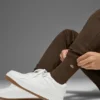 Calcetines unisex de caña media y diseño discreto - Espresso