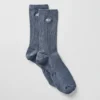 Calcetines unisex de media caña discretos - Gris piedra