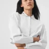 Camisa corta abotonada «Take Me Out» - Blanca