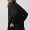 Camisa de manga larga con botones «Real Deal» de algodón - Negro