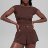 Camiseta «Alosoft Back for More» - Brownstone