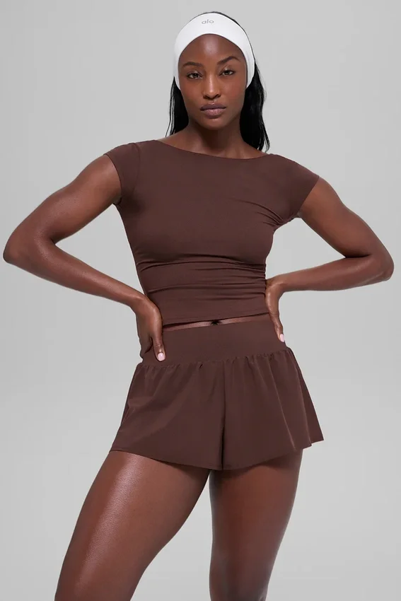 Camiseta «Alosoft Back for More» - Brownstone
