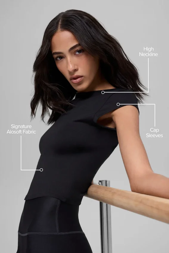 Camiseta «Alosoft Back for More» - Negro
