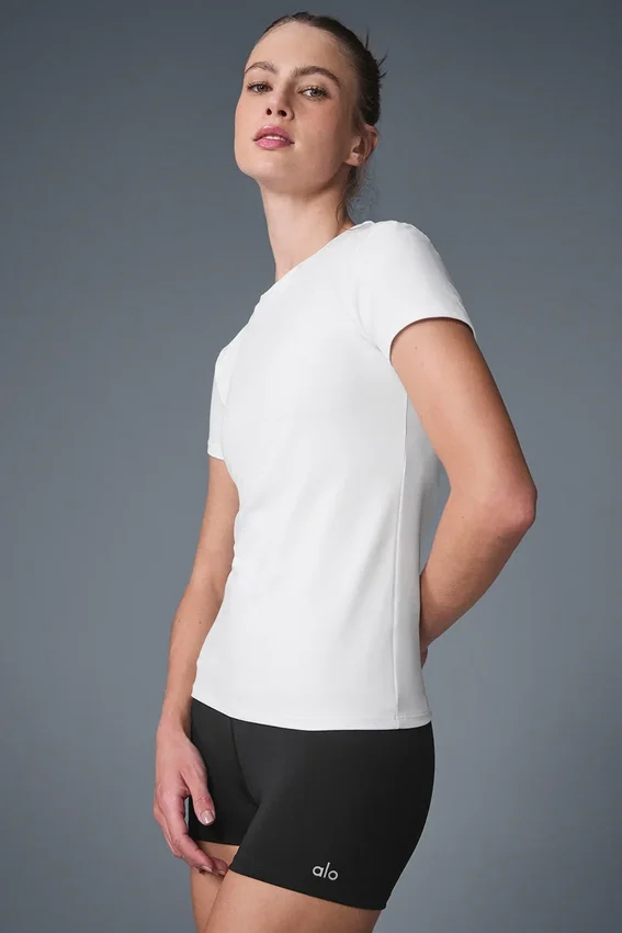 Camiseta Alosoft Finesse - Blanca