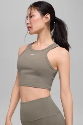 Camiseta Aspire - Cacao claro/Blanco