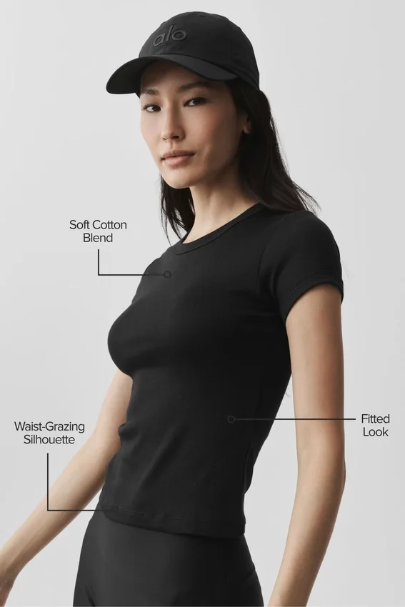 Camiseta atemporal - Negro