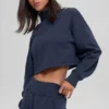 Camiseta corta «Serenity» - Azul marino