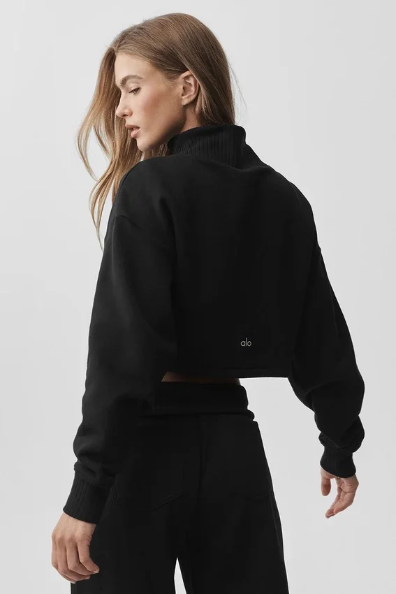 Camiseta corta «Serenity» - Negro