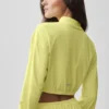 Camiseta corta y ligera con cremallera completa - Sunshine