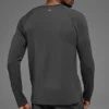 Camiseta de cuello redondo de manga larga Alo Vapor - Anthracite
