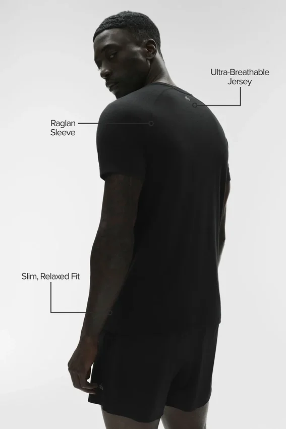 Camiseta de cuello redondo Triumph | Camisetas de tirantes y camisetas sin mangas de yoga para hombre