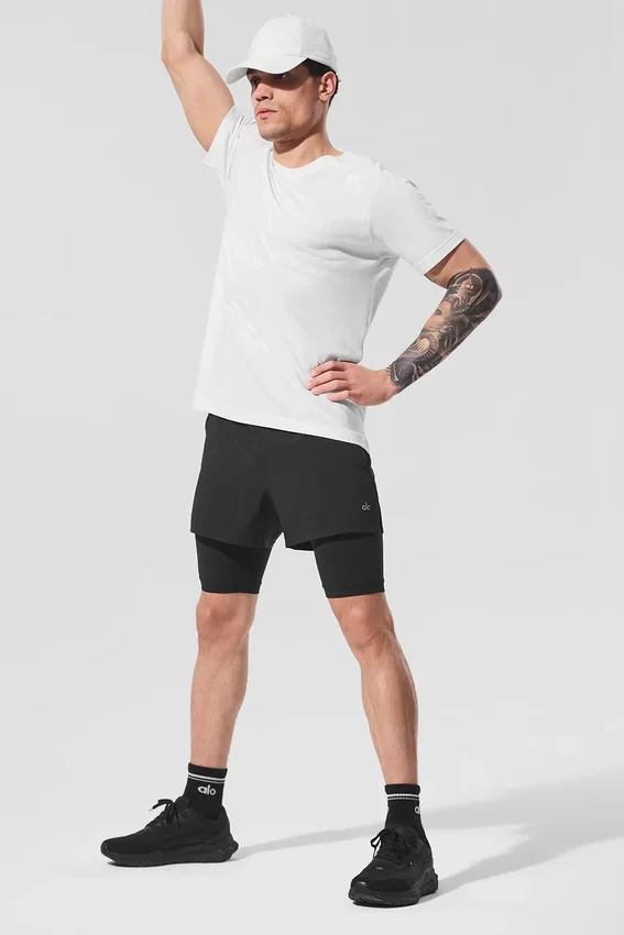 Camiseta de cuello redondo Triumph | Camisetas de tirantes y camisetas sin mangas de yoga para hombre