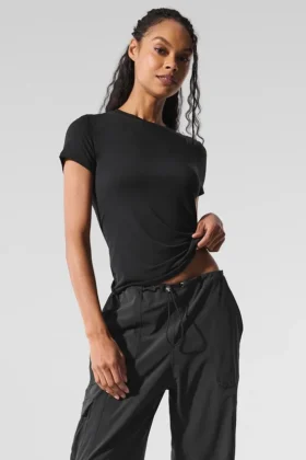 Camiseta de manga corta «All Day» - Negro