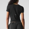 Camiseta de manga corta «All Day» - Negro