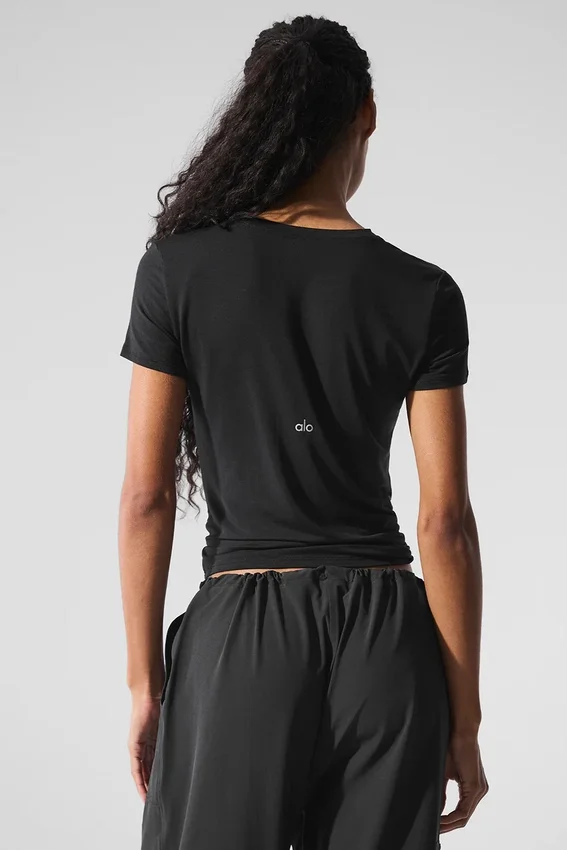Camiseta de manga corta «All Day» - Negro