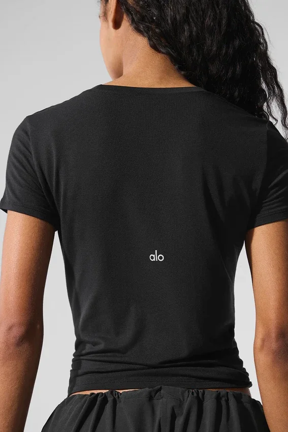 Camiseta de manga corta «All Day» - Negro