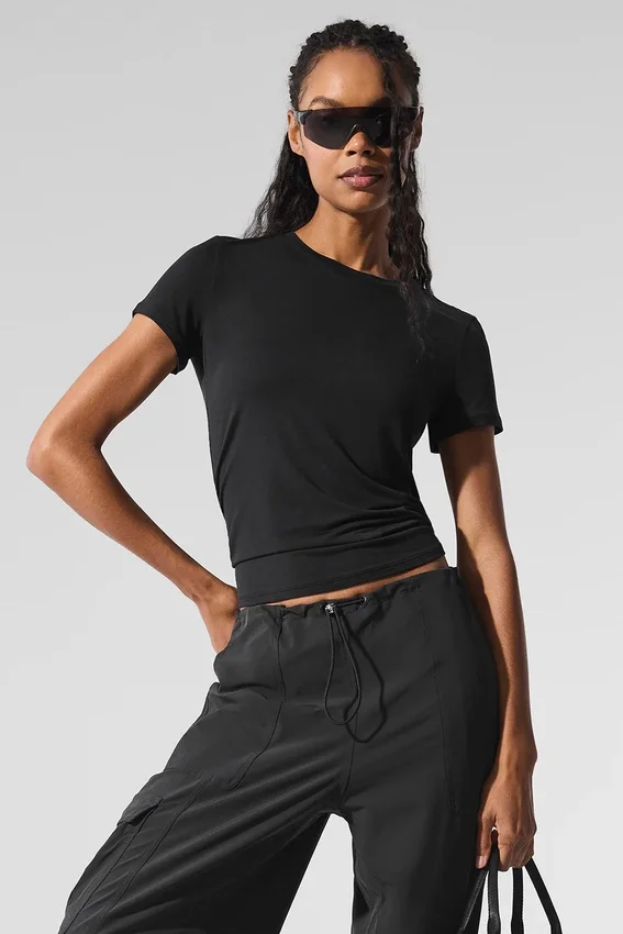 Camiseta de manga corta «All Day» - Negro